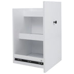 Kitchen Island with Drop Leaf,with Spice Rack, Towel Rack