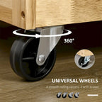 Kitchen Island on Wheels