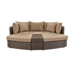 6-Piece Patio Outdoor Conversation Sofa Set