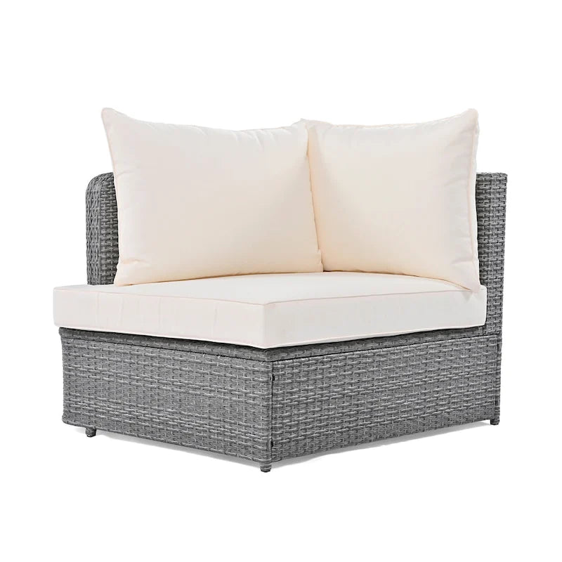 6-Piece Patio Outdoor Conversation Sofa Set