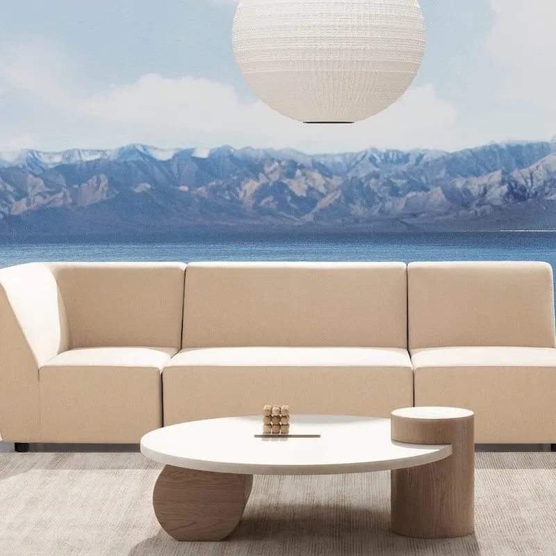 Cleo 45.5 Armless Outdoor Loveseat