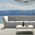 Cleo 45.5 Armless Outdoor Loveseat
