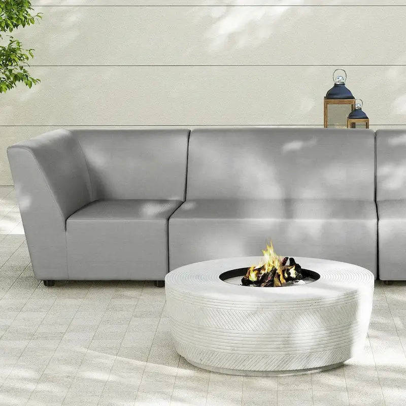 Cleo 45.5 Armless Outdoor Loveseat
