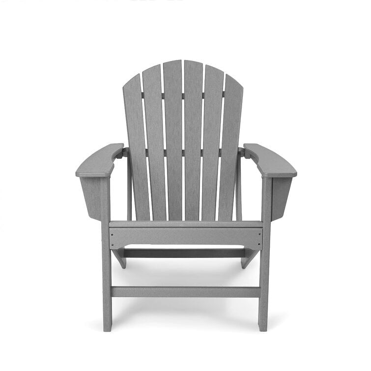 Resin All Weather Outdoor Patio Foldable Adirondack Chair