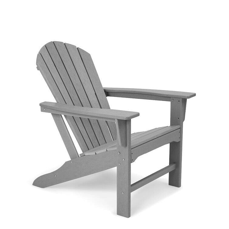 Resin All Weather Outdoor Patio Foldable Adirondack Chair