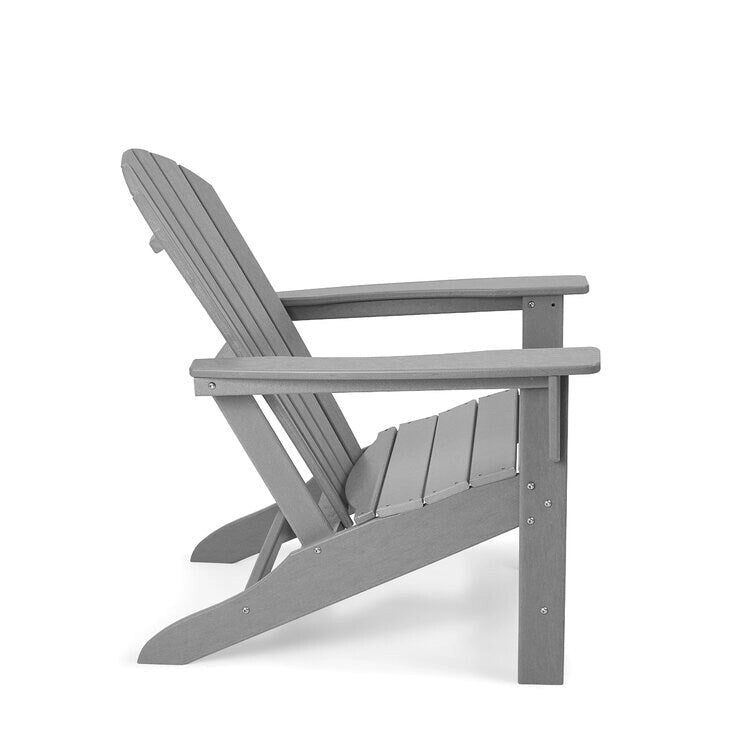 Resin All Weather Outdoor Patio Foldable Adirondack Chair