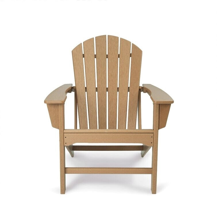 Resin All Weather Outdoor Patio Foldable Adirondack Chair