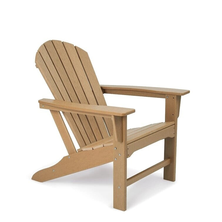 Resin All Weather Outdoor Patio Foldable Adirondack Chair