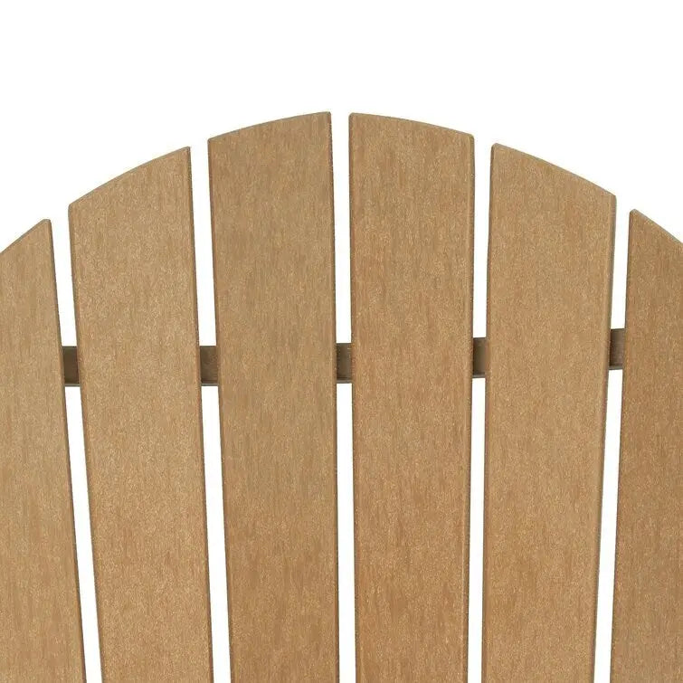 Resin All Weather Outdoor Patio Foldable Adirondack Chair