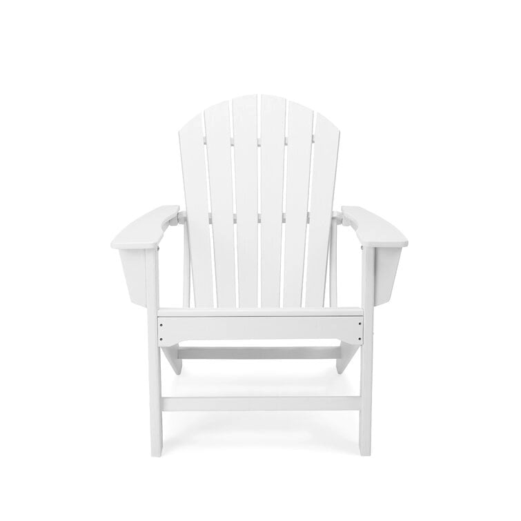 Resin All Weather Outdoor Patio Foldable Adirondack Chair