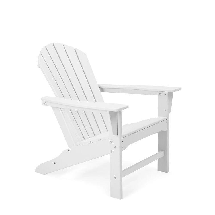 Resin All Weather Outdoor Patio Foldable Adirondack Chair