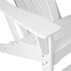 Resin All Weather Outdoor Patio Foldable Adirondack Chair