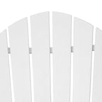 Resin All Weather Outdoor Patio Foldable Adirondack Chair