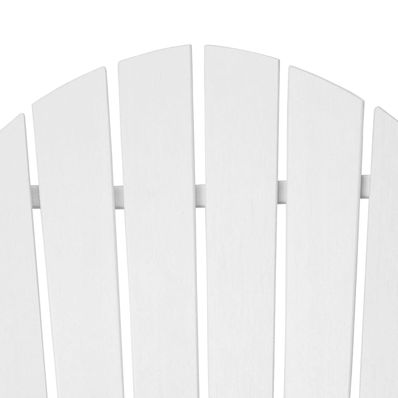 Resin All Weather Outdoor Patio Foldable Adirondack Chair