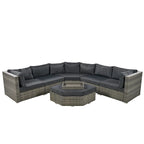 6 PCS Outdoor Patio Furniture Set for 6