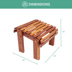 American Furniture Classics Model MM111 CEDAR Stationary Ottoman