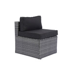 5 Pieces PE Rattan sectional Outdoor Furniture