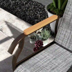 2 Person Outdoor Glider Bench, Patio Swing Glider Chair Loveseat