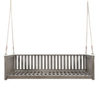 Patio Minimalist Twin Size Garden Swing Bed