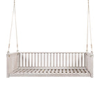 Patio Minimalist Twin Size Garden Swing Bed