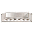 Patio Minimalist Twin Size Garden Swing Bed