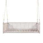 Patio Minimalist Twin Size Garden Swing Bed