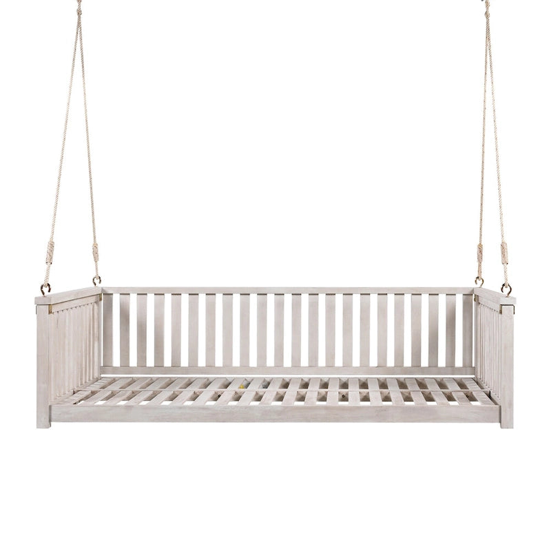 Patio Minimalist Twin Size Garden Swing Bed