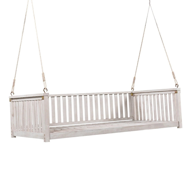 Patio Minimalist Twin Size Garden Swing Bed
