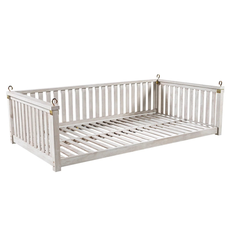 Patio Minimalist Twin Size Garden Swing Bed