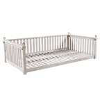Patio Minimalist Twin Size Garden Swing Bed
