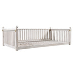 Patio Minimalist Twin Size Garden Swing Bed