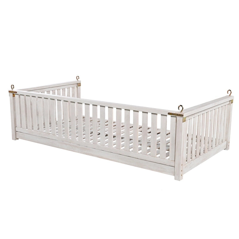 Patio Minimalist Twin Size Garden Swing Bed