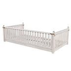 Patio Minimalist Twin Size Garden Swing Bed