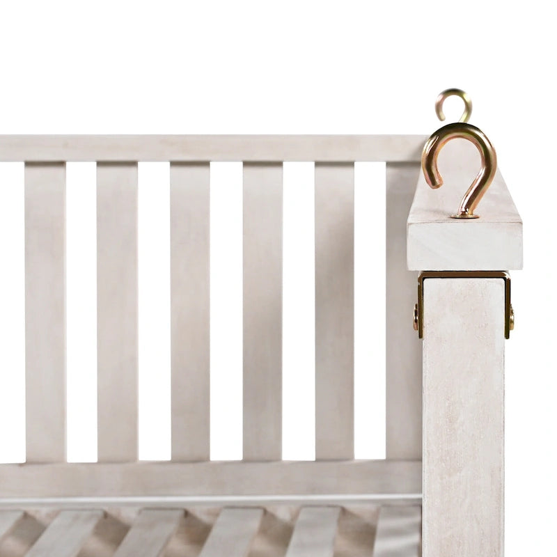 Patio Minimalist Twin Size Garden Swing Bed