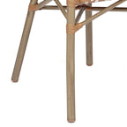 Stacking Bistro Chairs with Metal Frames