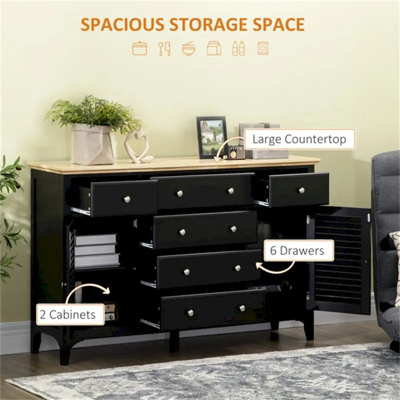 Storage Cabinets with Adjustable Shelves and Magnetic Cabinet Doors - N/A