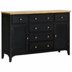 Storage Cabinets with Adjustable Shelves and Magnetic Cabinet Doors - N/A