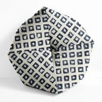Sorra Home Sunbrella Outdoor Geo Pouf
