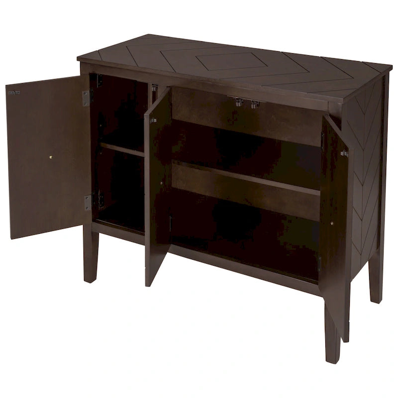 37 Vintage Style Kitchen Accent Buffet Sideboard Cabinet