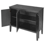 37 Vintage Style Kitchen Accent Buffet Sideboard Cabinet