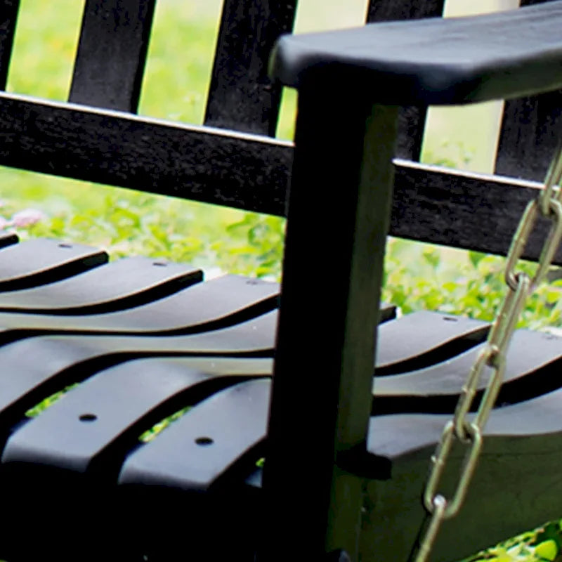 Cambridge Casual Alston Traditional Mahogany Wood Porch Swing