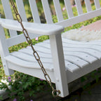 Cambridge Casual Alston Traditional Mahogany Wood Porch Swing