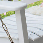 Cambridge Casual Alston Traditional Mahogany Wood Porch Swing