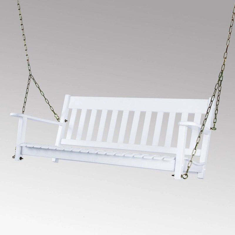 Cambridge Casual Alston Traditional Mahogany Wood Porch Swing