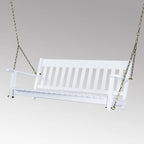Cambridge Casual Alston Traditional Mahogany Wood Porch Swing