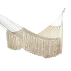Novica Handmade Ivory Cascade Cotton Rope Hammock (Double)