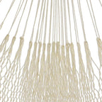 Novica Handmade Ivory Cascade Cotton Rope Hammock (Double)