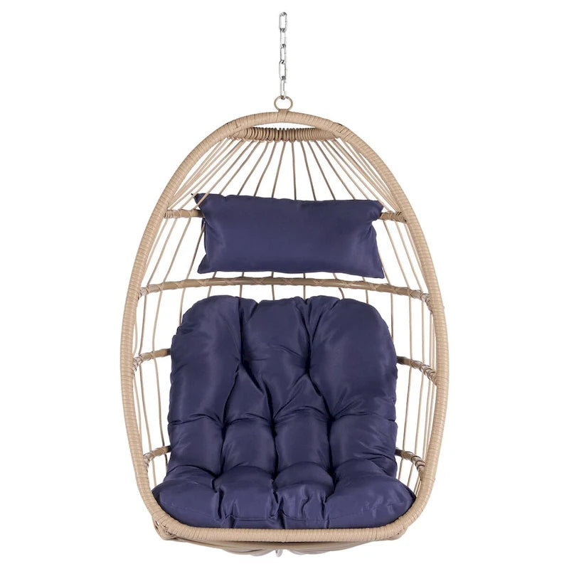 Outdoor Garden Rattan Swing Hanging Chair