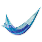 Handmade Nylon 'Maya Skies' Hammock (Double) (Mexico)