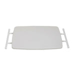 30x20inch Folding Table Lifting Picnic Camping Dining Rectangle White